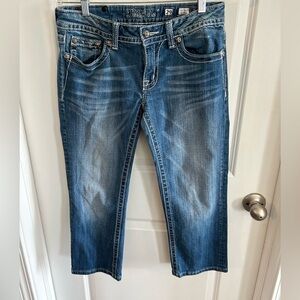 Miss me size 29 capri jeans
